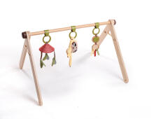 TINY LOVE TL120680 Bērnu sporta zāle ar BOHO statīvu pelēkā iepakojumā