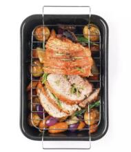 Russell Hobbs CW91612EU7 34cm Enamel Roaster & Rack