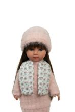 Arias doll girl Carlota in a fluffy dress, 36 cm