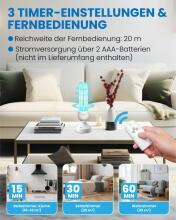 Lamp Disinfectant Ozone Light  Art.291811 Портативная УФ-C лампа стерилизации дезинфекции