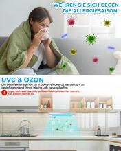 Lamp Disinfectant Ozone Light 6W UV Lamp Art.291813 Портативная УФ-C лампа стерилизации дезинфекции
