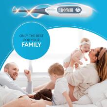Bebe Basic Digital Thermometer with Flexible Tip Art.DTR-1221R Digitālais termometrs ar mīksto uzgali