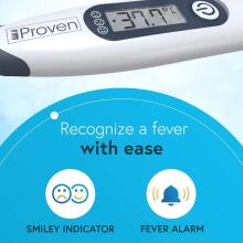 Bebe Basic Digital Thermometer with Flexible Tip Art.DTR-1221R Digitālais termometrs ar mīksto uzgali