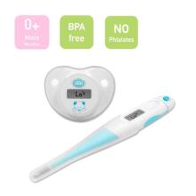Bebe Basic Soft Tip Digital Thermometer 2 in1 Art.291819 Digitālais termometrs ar mīksto uzgali+knupītis termometrs