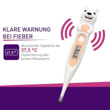 Bebe Basic Digital Thermometer with Flexible Tip Art.SC 44 Polar Bear Digitālais termometrs ar mīksto uzgali