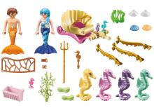 PLAYMOBIL MERMAIDS Nāriņa ar jūras zirdziņu karieti 71500