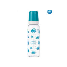 Canpol Babies Art.11/810  Plastmasas pudelīte 250ml ar silikona knupīti no 0+ mēn.