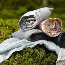La Bebe™ Linen Art. 0056 Natural Linen Эко-пелёнка из натурального льна 1 шт., 45x30 см