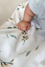 La Bebe™ Linen Art. 0056 Natural Linen Эко-пелёнка из натурального льна 1 шт., 45x30 см
