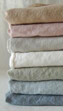 La Bebe™ Linen Art. 0056 Natural Linen Эко-пелёнка из натурального льна 1 шт., 45x30 см