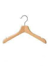 Bebe Basic Cloth Hanger Art.291994 Drēbju pakaramais (dabīga koka, 5 gb.)