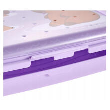 Pārtikas uzglabāšanas trauks deco-click-box mini 0,5L Carla &ldquo;Capybara&rdquo; 17x13x3,5cm maigi violets
