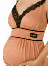 La Bebe™ Nursing Cotton Dress Donna Art.135986 Jade Maternity Nursing Dress
