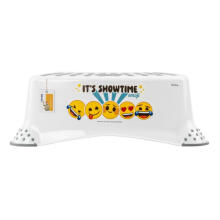 Pakāpienu soliņš Tomek &amp;quot;Emoji Showtime&amp;quot; 40,5x28,5x14cm balts