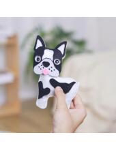WOOPIE šūšanas komplekts bērniem KUCĒNI DIY atslēgu piekariņš