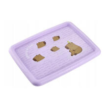 Kaste ar vāku 24L Karolina &ldquo;Capybara&rdquo; 42,5x35,5x22,5cm maigi violeta