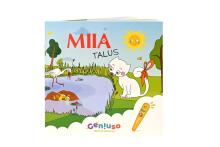 Geniuso MIIA runājošās grāmatas "Talus", "Linnas" un somiņa