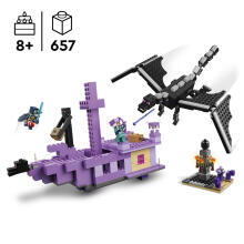 LEGO Minecraft Beigu Pūķis un Beigu Kuģis