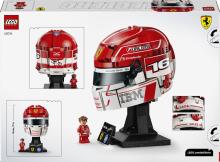 LEGO izdevumi Scuderia Ferrari HP Šarls Leklerka ķivere