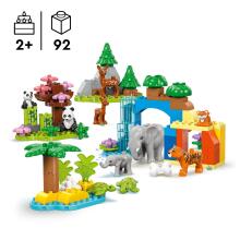 LEGO DUPLO 3in1 Meža dzīvnieku ģimenes
