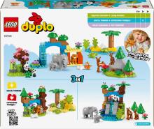 LEGO DUPLO 3in1 Meža dzīvnieku ģimenes