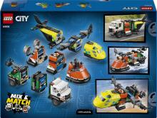 LEGO City Airplane, Service Truck & Hovercraft Remix
