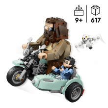 LEGO Harijs Poters Hagrida un Harija motocikla brauciens