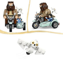 LEGO Harijs Poters Hagrida un Harija motocikla brauciens