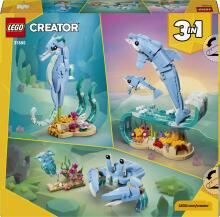 LEGO Creator Jūras Dzīvnieki: Skaistie Delfīni