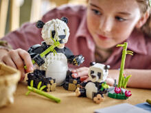 LEGO Creator Savvaļas dzīvnieki: Pandu ģimene