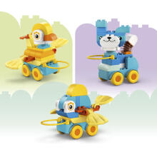 LEGO DUPLO 3in1 Dzīvnieki uz riteņiem