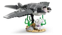 LEGO Creator Niknais haizivs ar dārgumu krātuvi