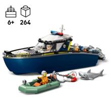 LEGO City Policijas Laivas Aizturēšana