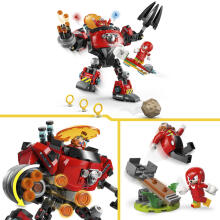 LEGO Sonic Knuckles pret Dr. Eggman Olu Saspiešanas Mehānisms