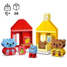 LEGO DUPLO Ikdienas Routines: Ēšana un Gulēšana