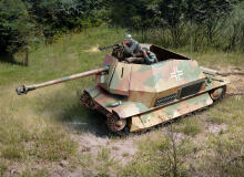 Revell plastmasas modeļa Marder I uz FCM 36 bāzes 1:35