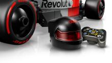 LEGO Speed Champions Audi Revolut F1 komandas R26 sacīkšu auto