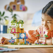 LEGO Friends Kaķa Dzimšanas Dienas Ballīte un Koka Māja