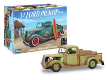 Revell plastmasas modeļa 1937. gada Ford Pickup Street Rod ar sērfošanas dēli 1:25
