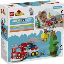 LEGO DUPLO Пожарная машина с шлангом и пожарным