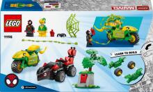 LEGO Spidey Spin un Elektro Dinosaurus Transportlīdzekļa Aizturēšana