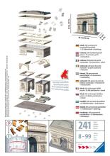 Ravensburger 3D puzle Arc de Triomphe