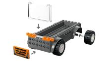 LEGO City motociklu transportētājs