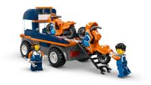 LEGO City motociklu transportētājs