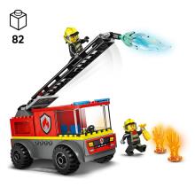 LEGO City ugunsdzēsēju mašīna ar kāpņu