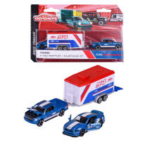 Majorette sacīkšu auto + piekabe
