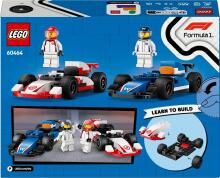 LEGO City F1 Williams Racing и Haas F1 гоночные автомобили
