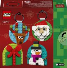 LEGO ikoniskā Ziemassvētku rotājumu izvēle