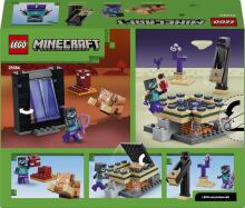 LEGO Minecraft Путешествие через портал в Нижний мир и Край