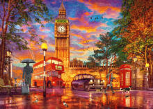 Пазл Ravensburger 1000 деталей Закат на площади